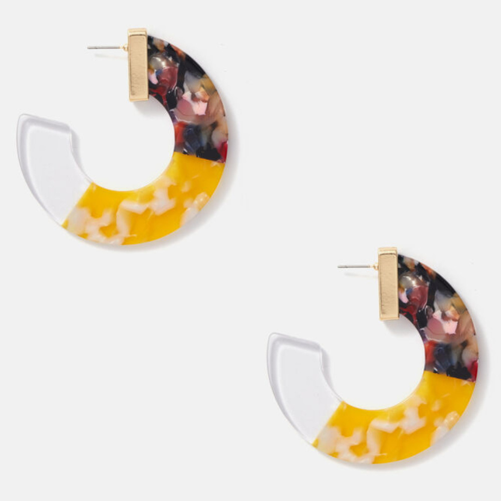 Kiera Resin Hoops